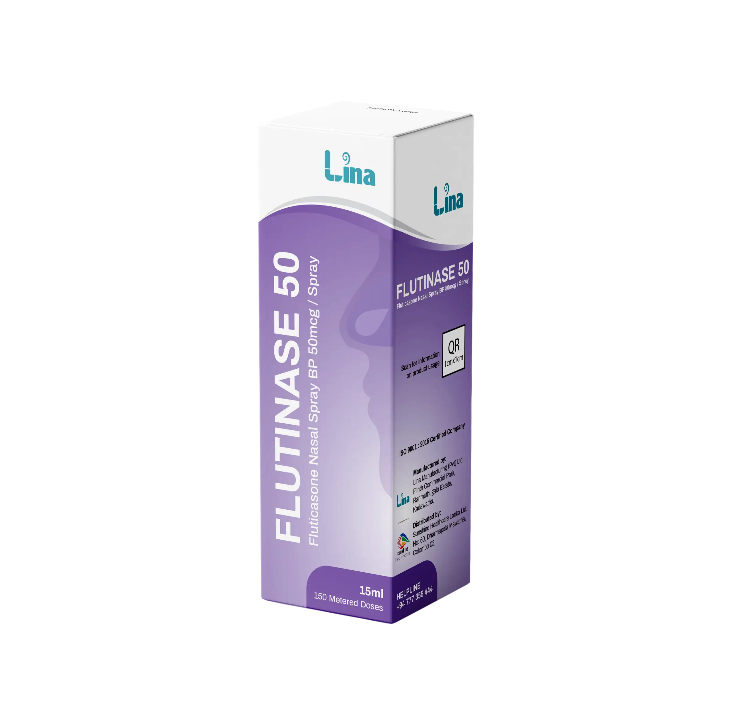 Flutinase Nasal Spray manufactured by Lina