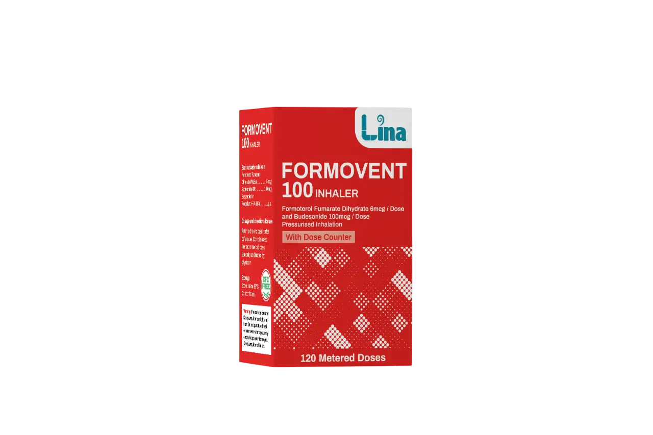 Fomovent 100 Inhaler manufacturerd by Lina