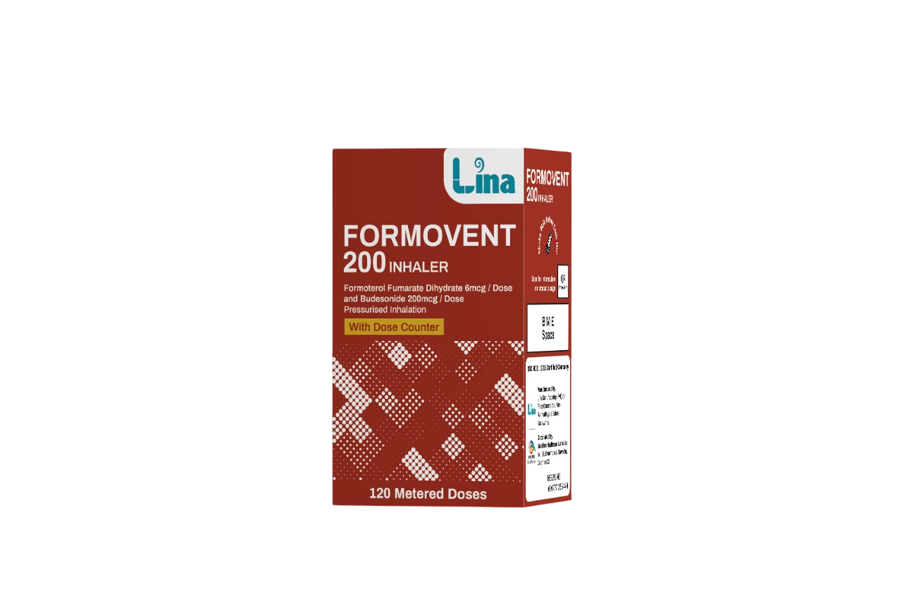 Fomovent 200 Inhaler manufacturerd by Lina