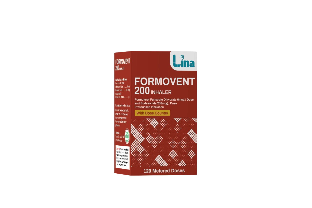 Fomovent 200 Inhaler manufacturerd by Lina